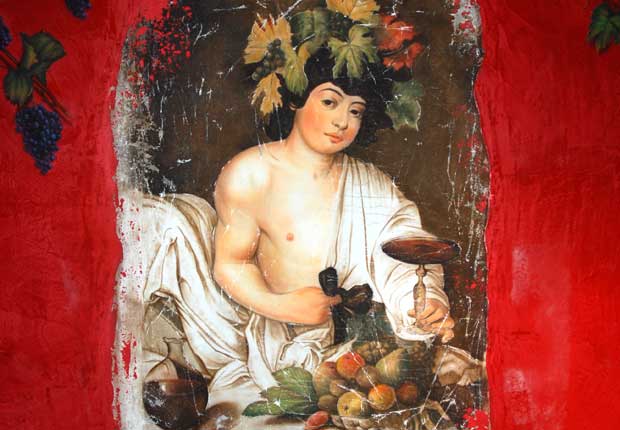 Bacco - Affresco Affresco