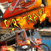 Harely Davidson Fire Train