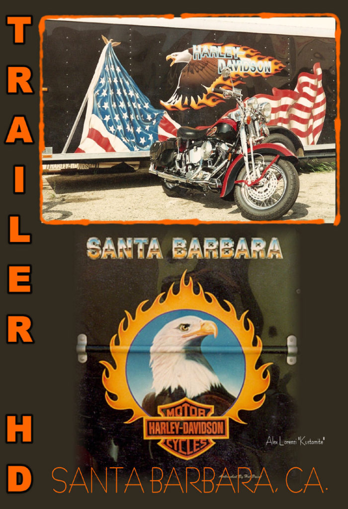 S. Barbara Harley Davidson Trailer