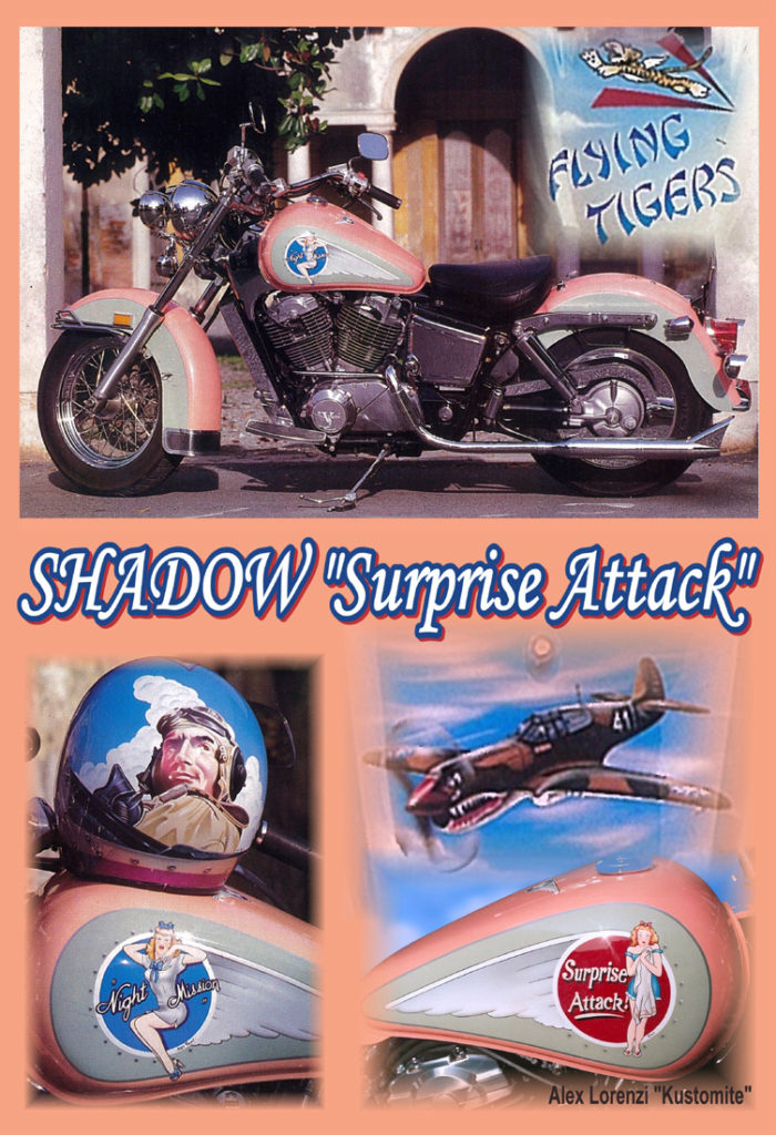 Honda Shadow Surprise Attack