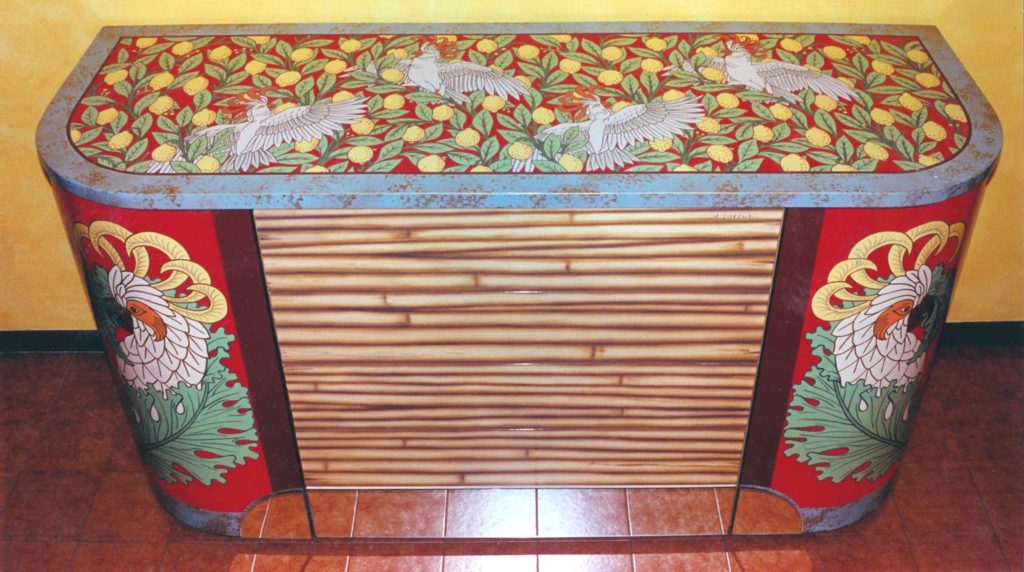 Pappagalli Art Nouveau