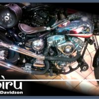 Harley Davidson Nibiru - Aerografia su moto