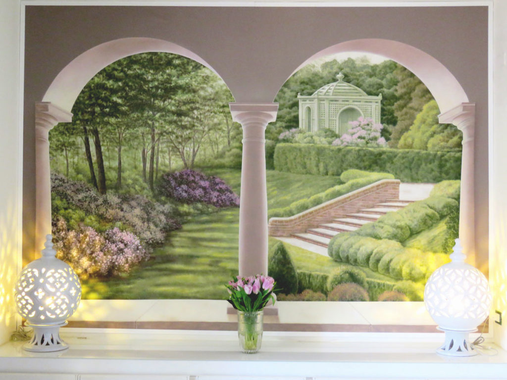 Giardino Romantico Trompe L’Oeil