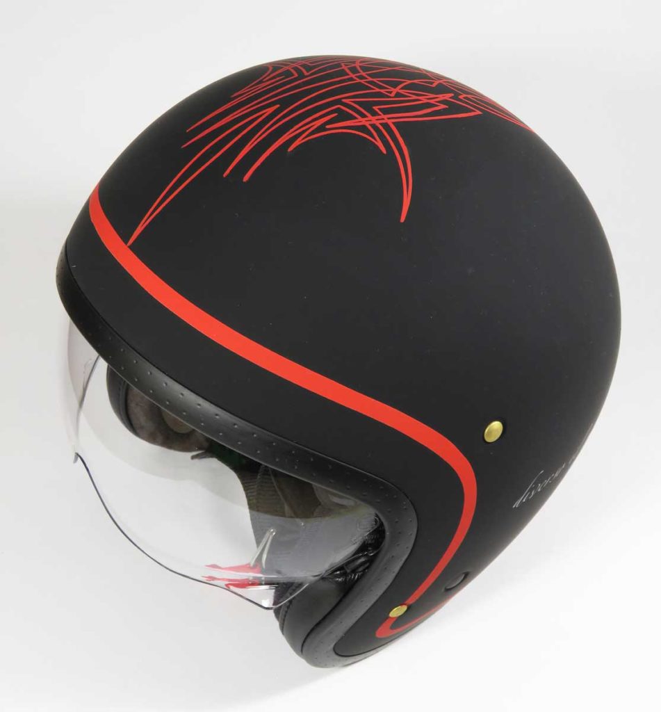 Casco Red Pinstripe