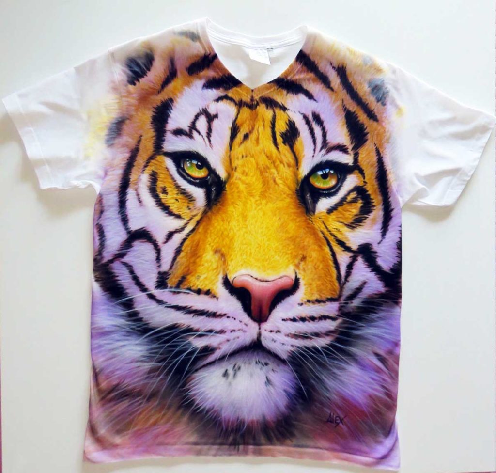 T-shirt Tigre