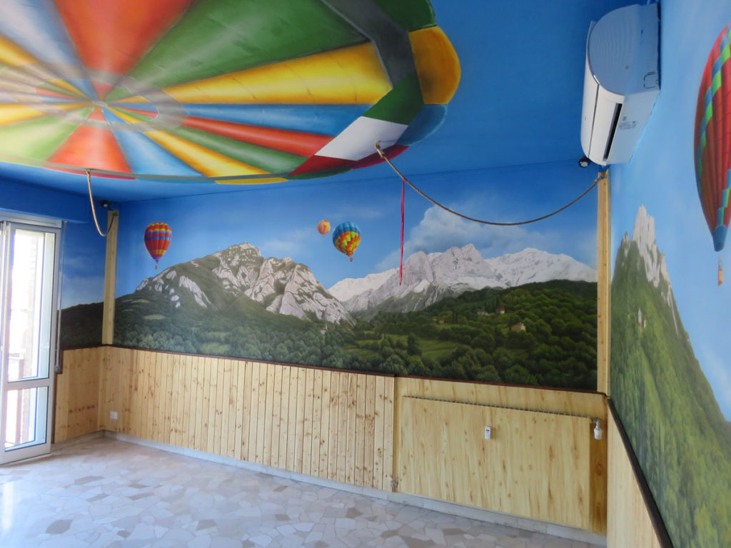 Mongolfiere Murales
