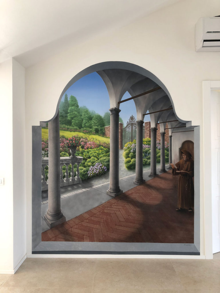 Murales Monastero di Pavia